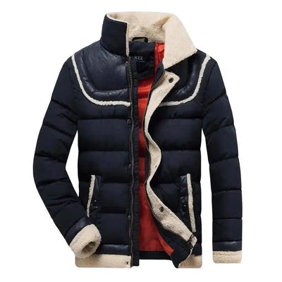 Men's down jacket-Navy 07-3