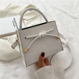 New Korean Style Single Shoulder Messenger Bag Female Mori-White-5