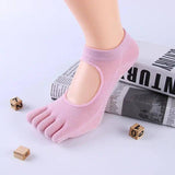 Non-slip yoga socks-Pink-7