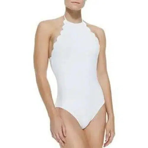 One-Piece Swimsuit Solid Color Multicolor European Beauty-3