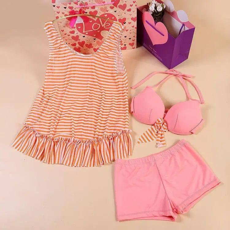 summer new women's swimsuit on behalf of three sets of-2