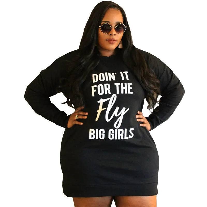 Trendy Plus Size Fashion: Chic XL to 5XL Outfits-black fly-8