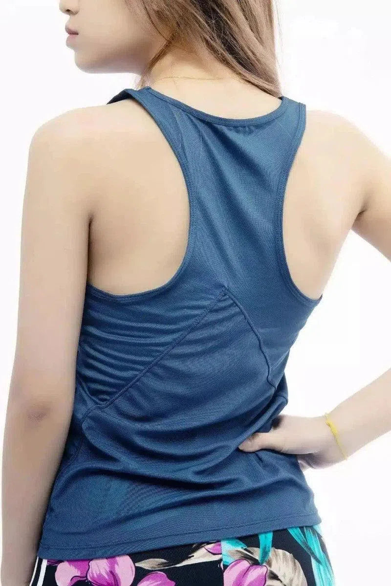 Women's Sleeveless Workout Tank Top-S-3