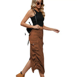 Women's Fashionable Casual Mid-length Skirt-7