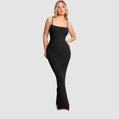 Corset Shapewear for Dress - Women's Jumpsuit-Black-8